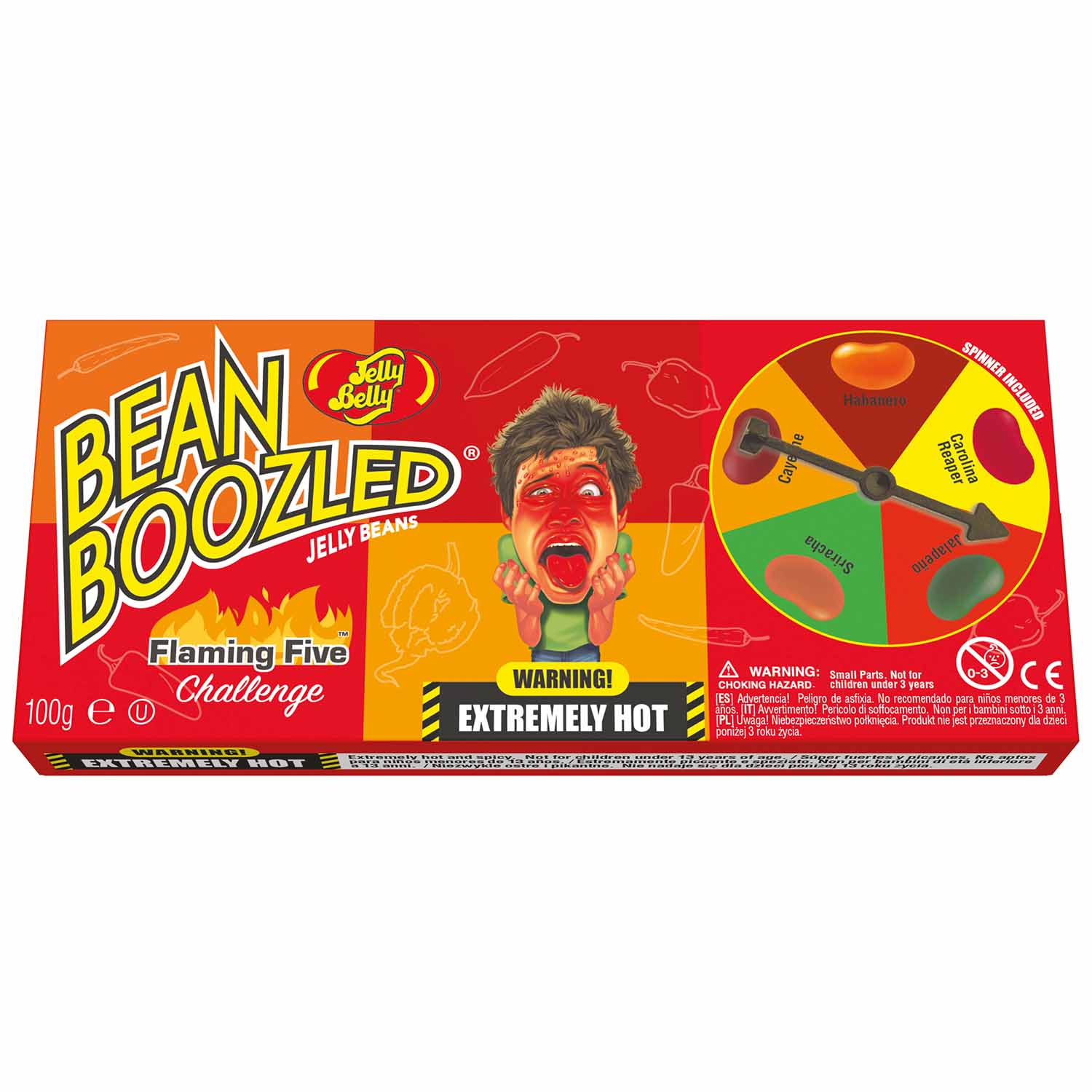 Jelly Belly Bean Boozled "Flaming Five Challenge" 100г